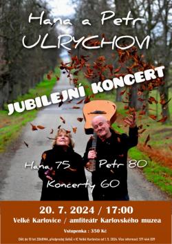 Jubilejn koncert Hana a Petr Ulrychovi