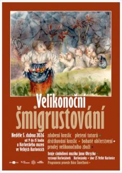 Velikono�n� �migrustov�n�  5. 4. 2026 9:00 - 15:00